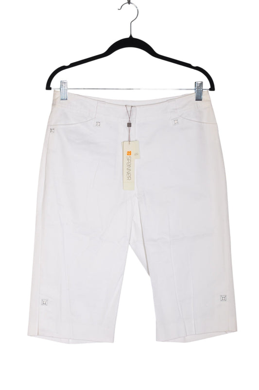 SPANNER Women Classic Shorts Regular fit in White - 6 - Velora