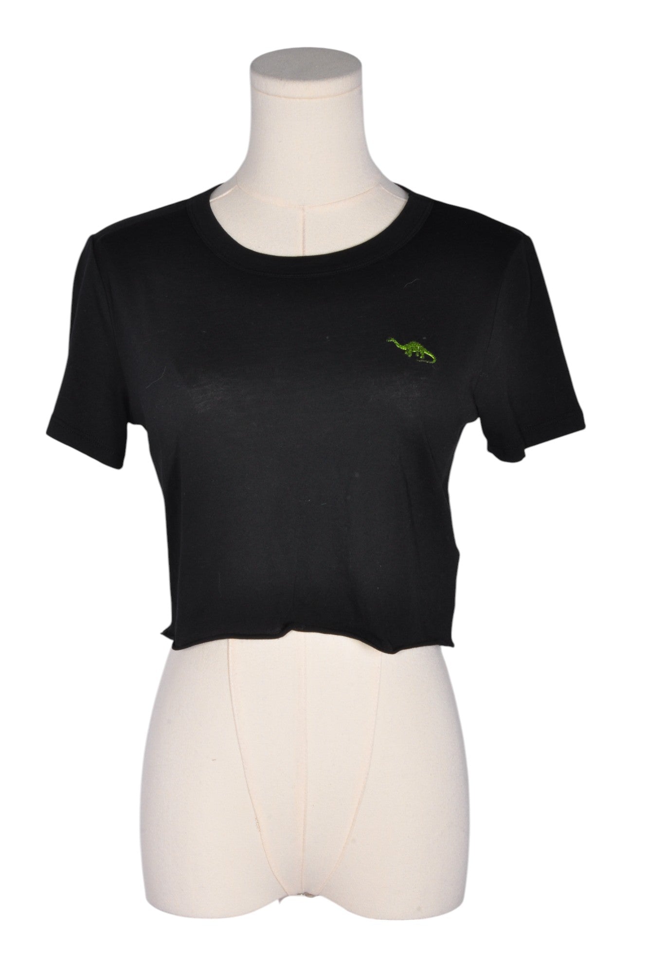 SUNDAY BEST Women Crop Tops Regular fit in Black - S - Velora