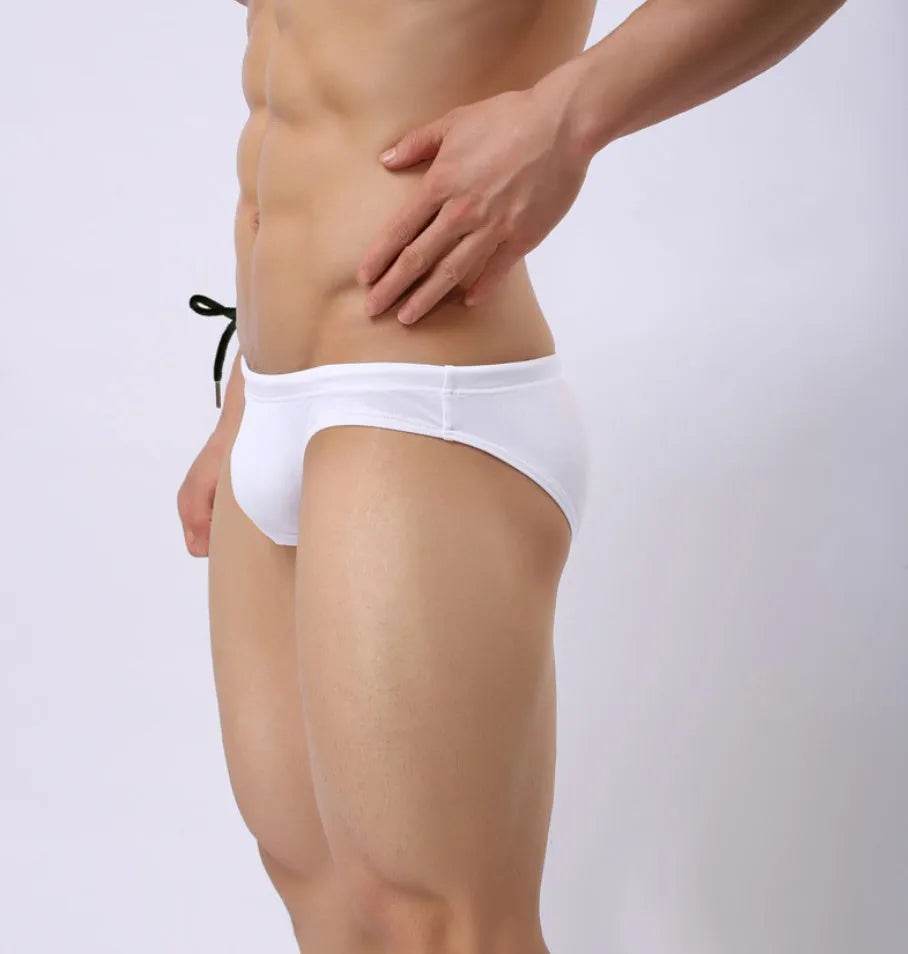 Spandex Swimming trunk briefs men panties underwear