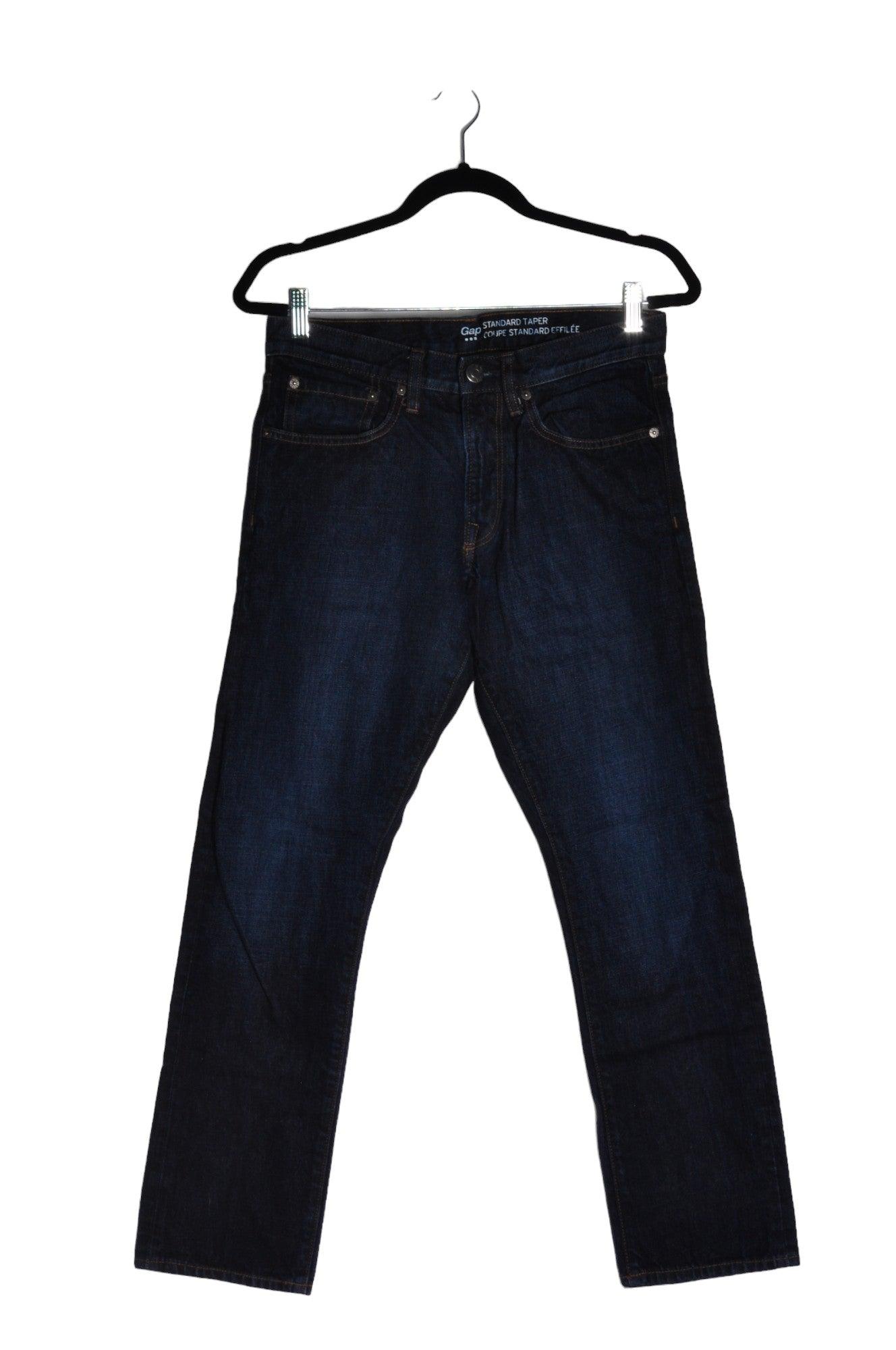 GAP Women Straight-Legged Jeans Regular fit in Blue - 29x30 - Velora