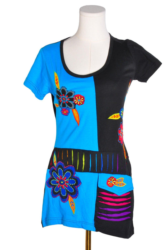 LEOPARDS & ROSES Women T-Shirts Regular fit in Blue - XS - Velora