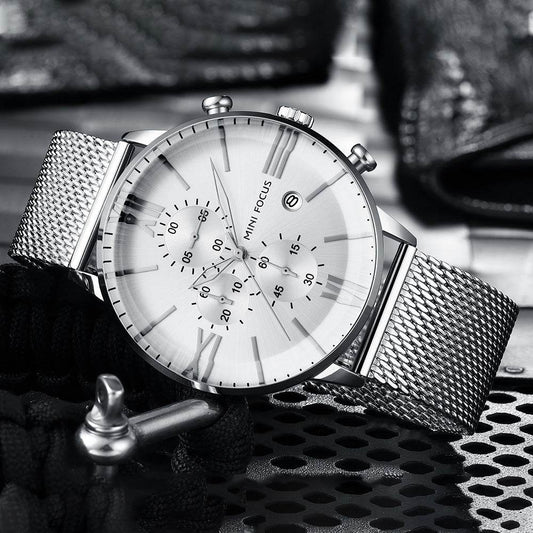Luxury quartz watch men - Velora
