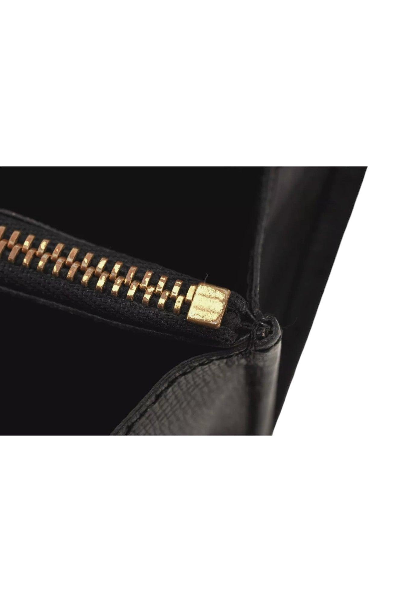 Louis Vuitton Epi Pochette Porte Monnaie Credit Wallet M63572 Black 8020K - Velora