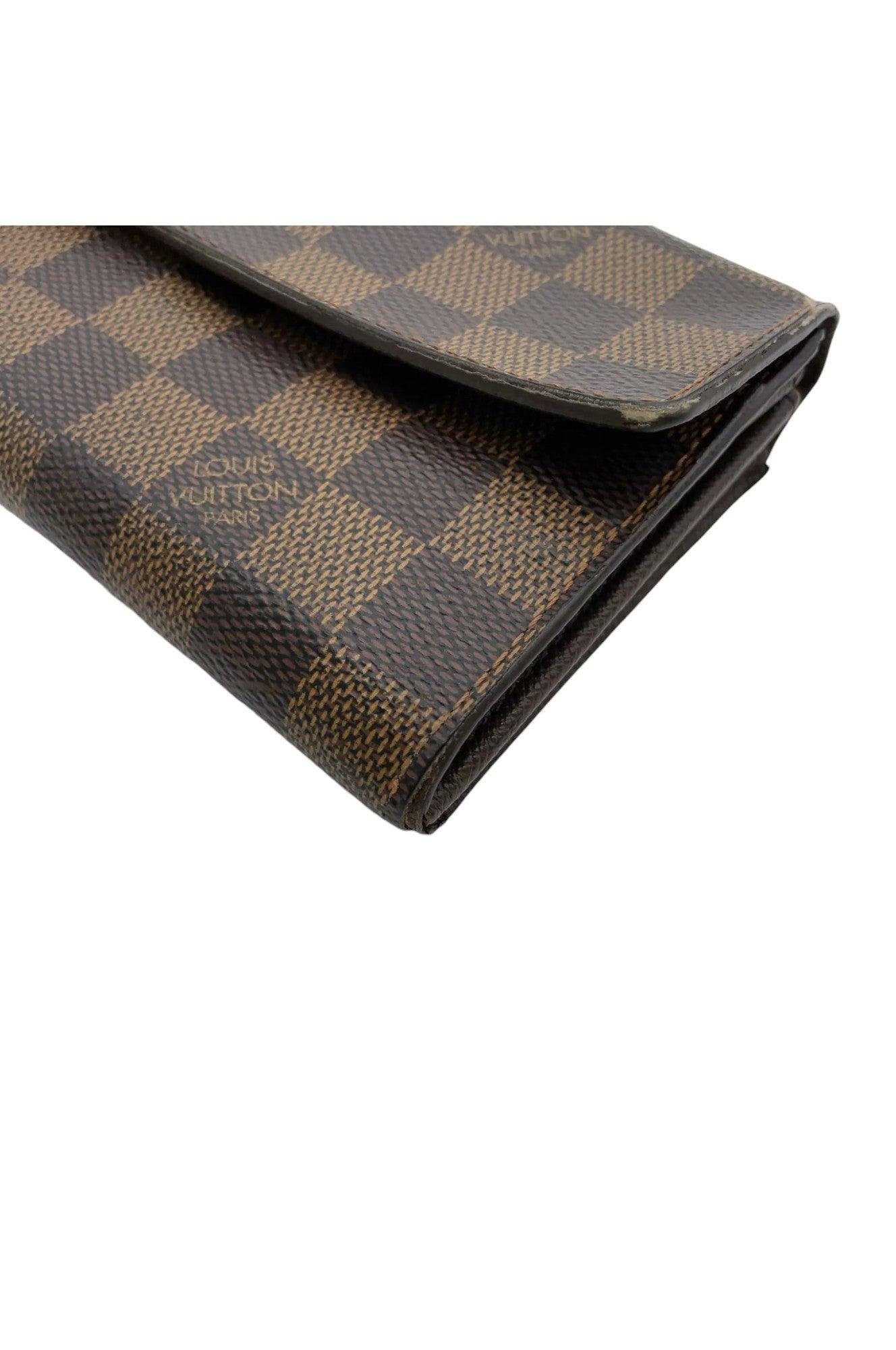 Louis vuitton Damier Ebene Pochette Porte Monnaie Carte - Velora