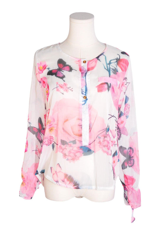 UNBRANDED Women Blouses Regular fit in White - S - Velora