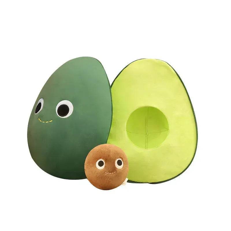 Cute Fruit Avocado Plush Toy Stuffed Doll Baby Kids Children Girls Boys Creativey Birthday Gift Sofa Cushion Home Room Decor - Velora