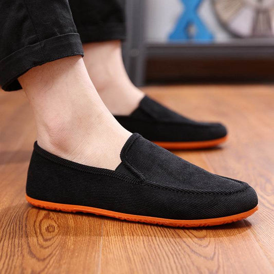 Breathable Single Shoes Soft Sole Flat-Heel Loafers - Velora