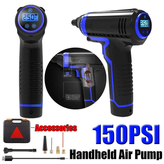 Wireless Charging Portable Multi-function Vehicle Household Electric Car Tire Handheld Air Pump