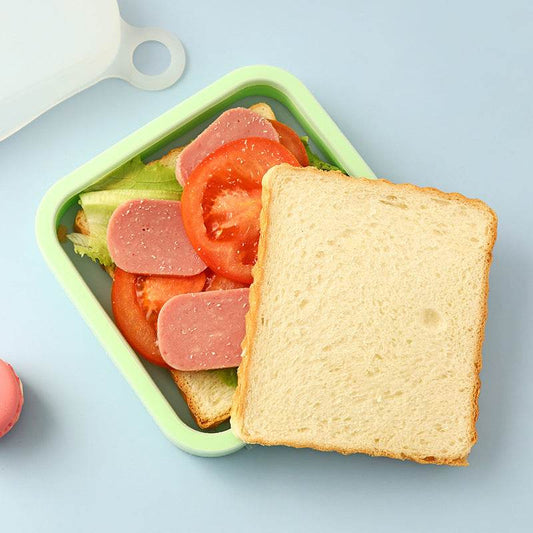 Portable Lightweight Silicone Kids Sandwich Container - Velora
