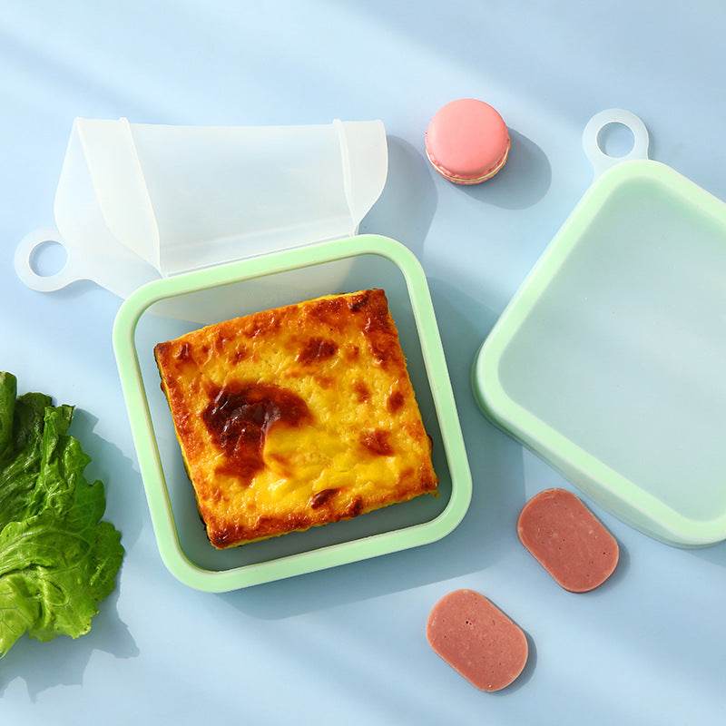 Portable Lightweight Silicone Kids Sandwich Container - Velora