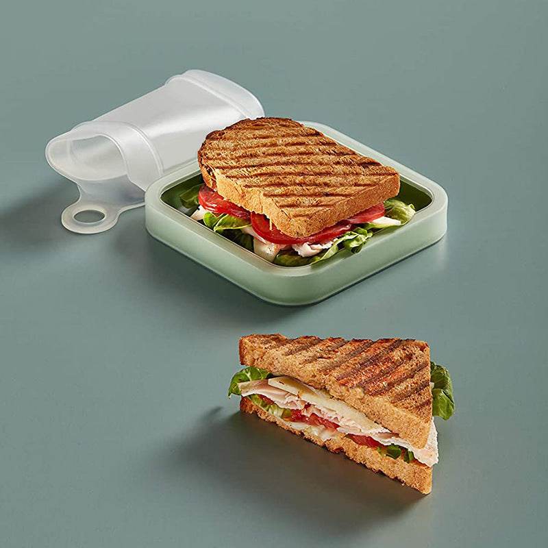 Portable Lightweight Silicone Kids Sandwich Container - Velora