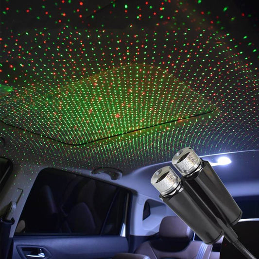 USB Car Ambient lighting Star Sky Vehicle Atmosphere Light - Velora