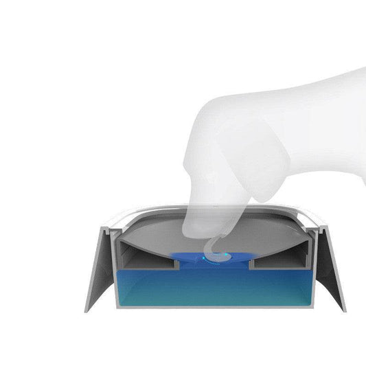 Cat Dog Water Bowl Anti Splash Design - Velora