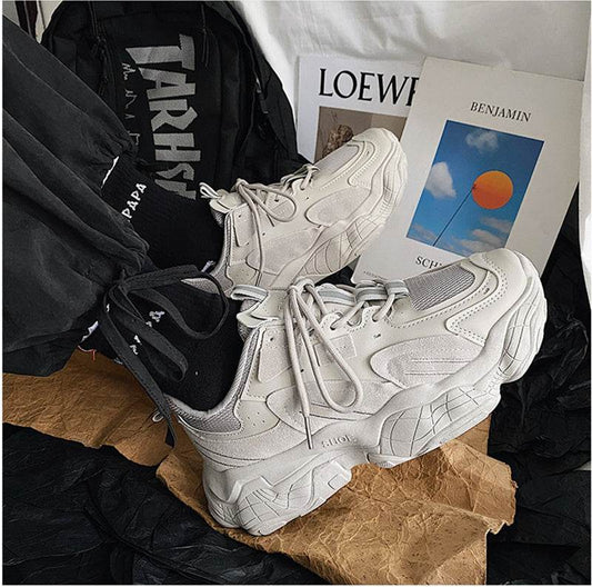 Fashion Vulcanized Shoes Men Women Chunky Sneakers - Velora