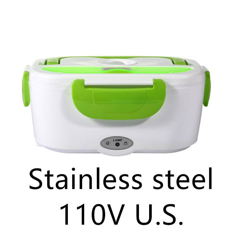 Electric Heated Lunch Box – Stainless Steel Food Warmer - Velora