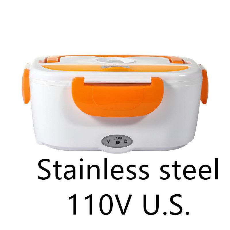 Electric Heated Lunch Box – Stainless Steel Food Warmer - Velora