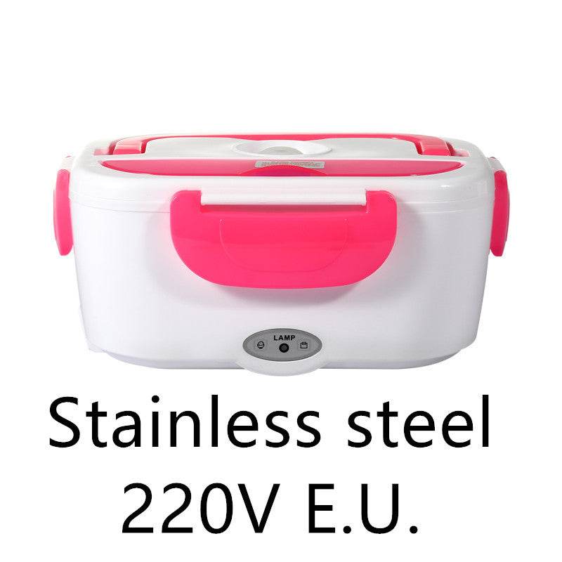 Electric Heated Lunch Box – Stainless Steel Food Warmer - Velora