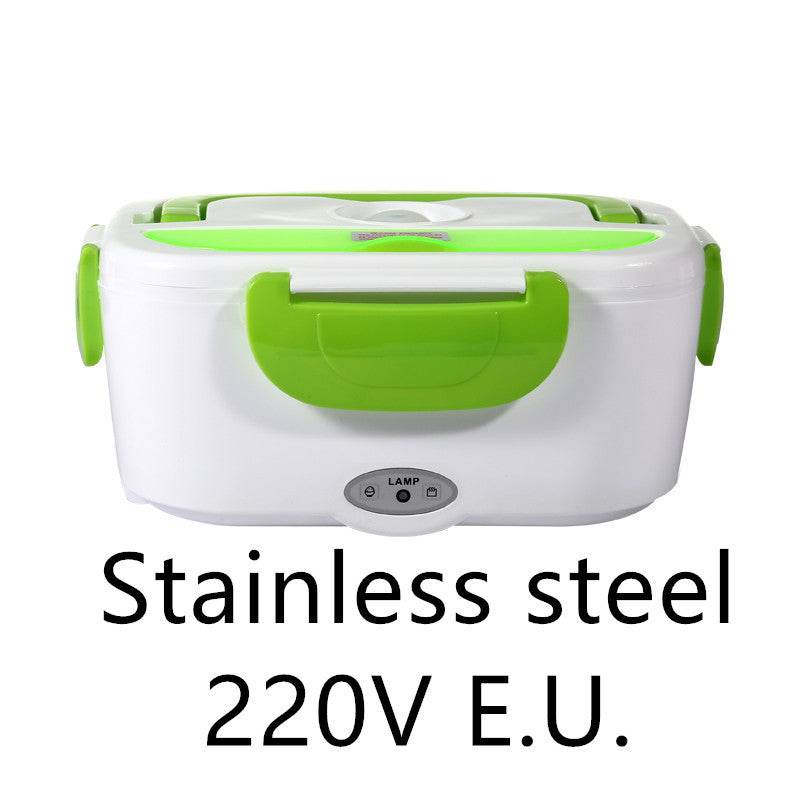 Electric Heated Lunch Box – Stainless Steel Food Warmer - Velora