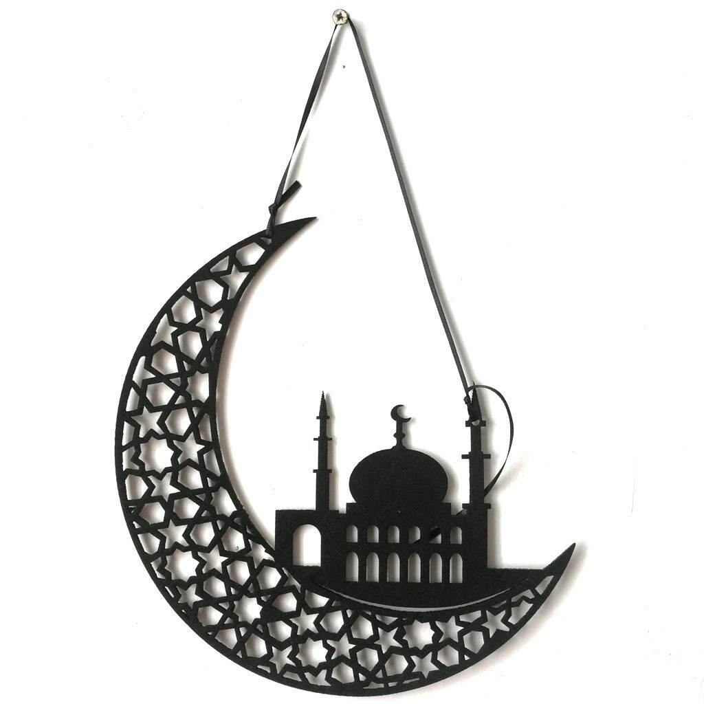 Ramadan Gurban Eid Al-Fitr English Alphabet Castle Home Decoration Pendant plaques - Velora