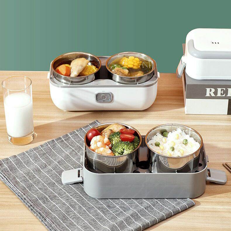 Portable Electric Lunch Box Self Heating Food warmer - Velora