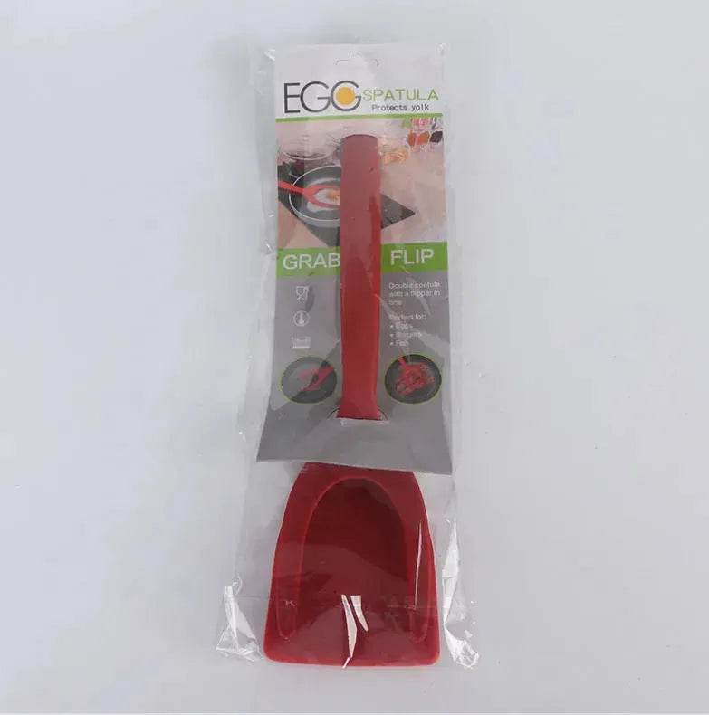 2 in 1 Silicone Omelette Pancake Spatulas and tong - Velora