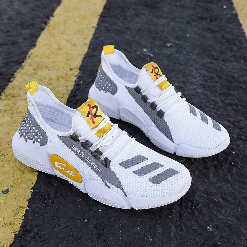 Explosive Style Men S Shoes Korean Net Shoes Cloth Shoes - Velora