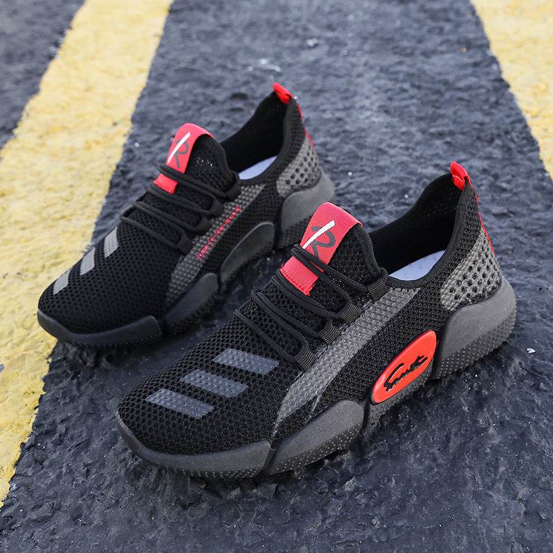 Explosive Style Men S Shoes Korean Net Shoes Cloth Shoes - Velora