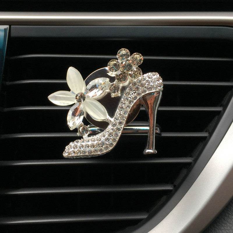 Creative Car Perfume High Heels Car Air Outlet Perfume Clip Car Air Freshener - Velora