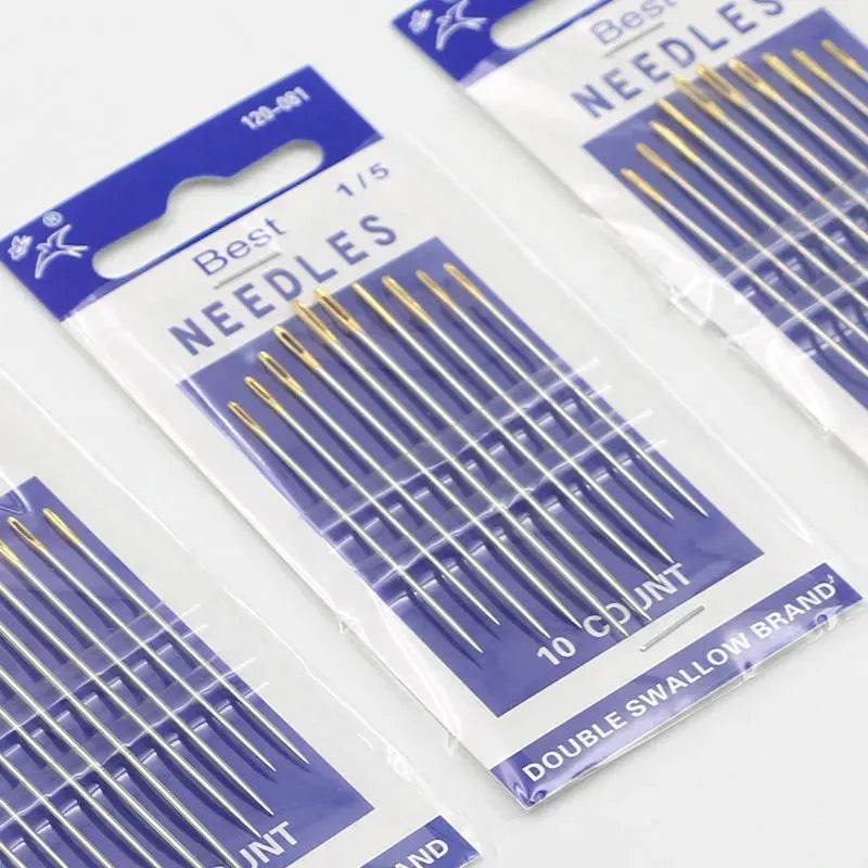 10 pcs Hand Sewing Embroidery Needle Self Threading Needles - Velora