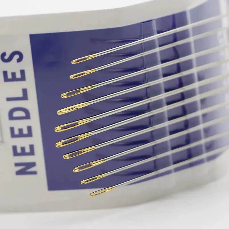 10 pcs Hand Sewing Embroidery Needle Self Threading Needles - Velora