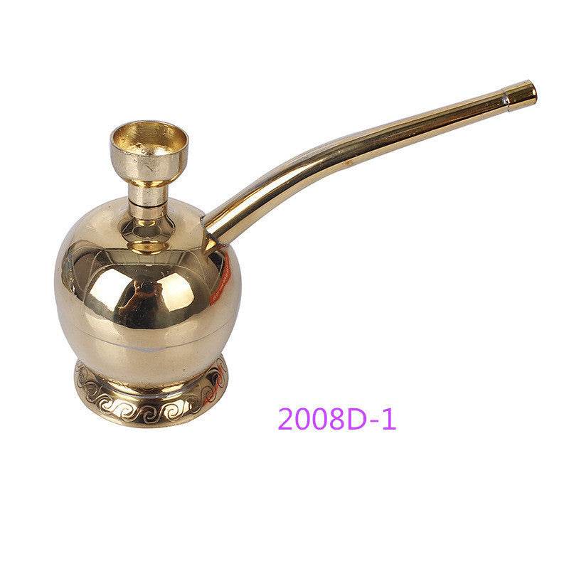 Environmental Protection Blister Card Installed Copper Hookah - Velora