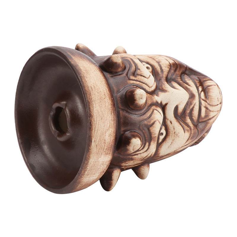 Hookah Accessories Ceramic Pot Single Hole Hookah Ceramic Smoke Bowl - Velora
