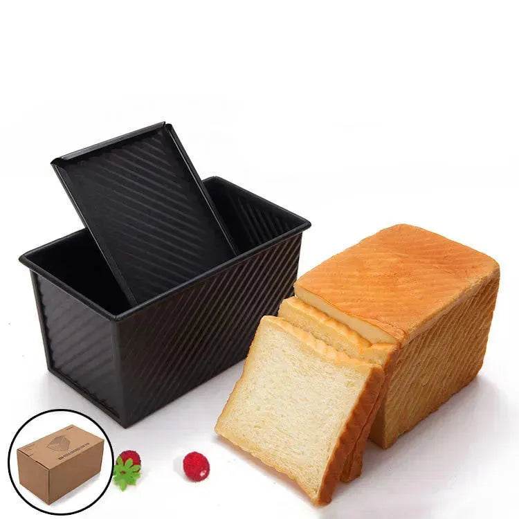 Non-sticky Aluminum Bread Molds with lid - Velora