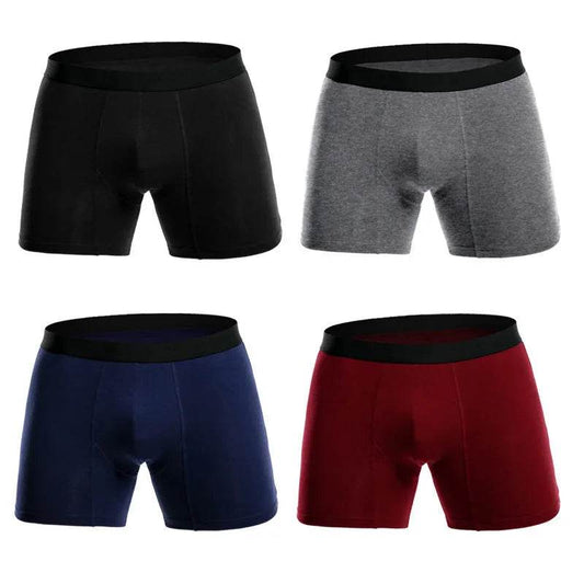 Men's Underwear Cotton Plus Size Men's Boxer Briefs - Velora