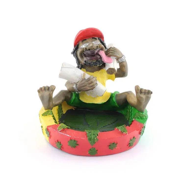 Creative Cartoon Smoking Ashtray Home Decoration