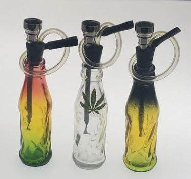 Removable And Easy To Clean Small Glass Hookah With Metal Filter - Velora