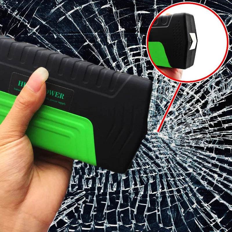 Proessional Car Emergency Starter Power Supply Car Vehicle Jump Starter Mobile Spare Battery Ignition - Velora