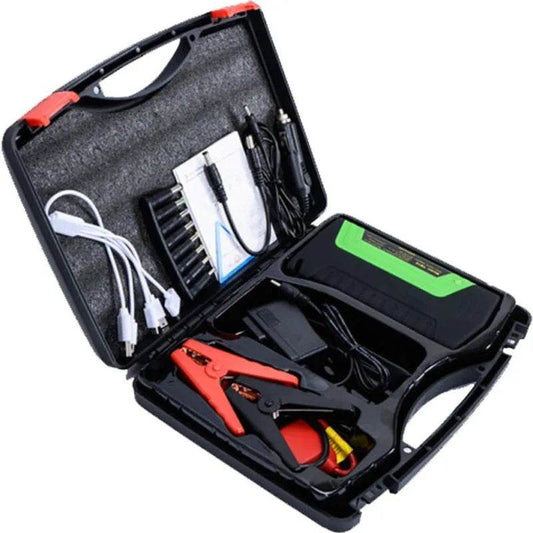 Proessional Car Emergency Starter Power Supply Car Vehicle Jump Starter Mobile Spare Battery Ignition - Velora