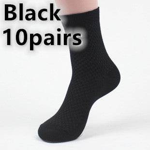 Socks men's new bamboo fiber men's business socks