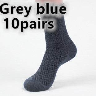 Socks men's new bamboo fiber men's business socks