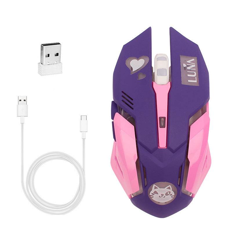 Computer Peripheral Accessories Mute Gaming Mouse - Velora