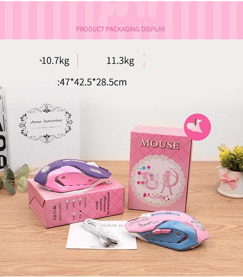 Computer Peripheral Accessories Mute Gaming Mouse - Velora