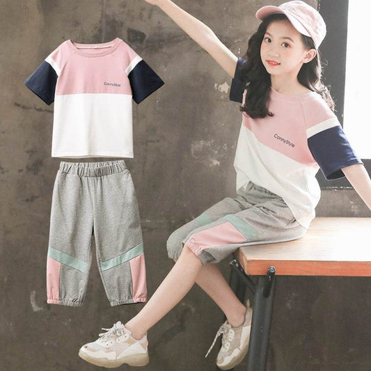 New Children's Clothing Net Red Girls Pants, Large Children's Clothing Fashionable Trend - Velora