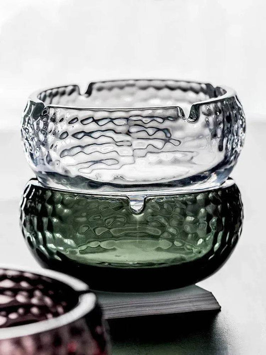 Luxury Crystal Glass Office Cigar Ashtray - Velora