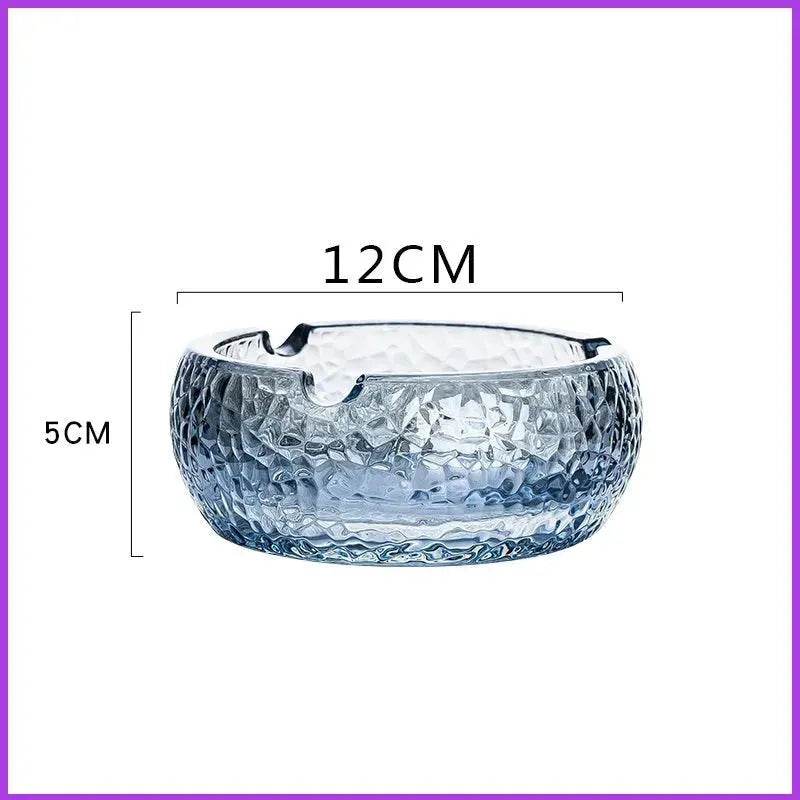 Luxury Crystal Glass Office Cigar Ashtray - Velora