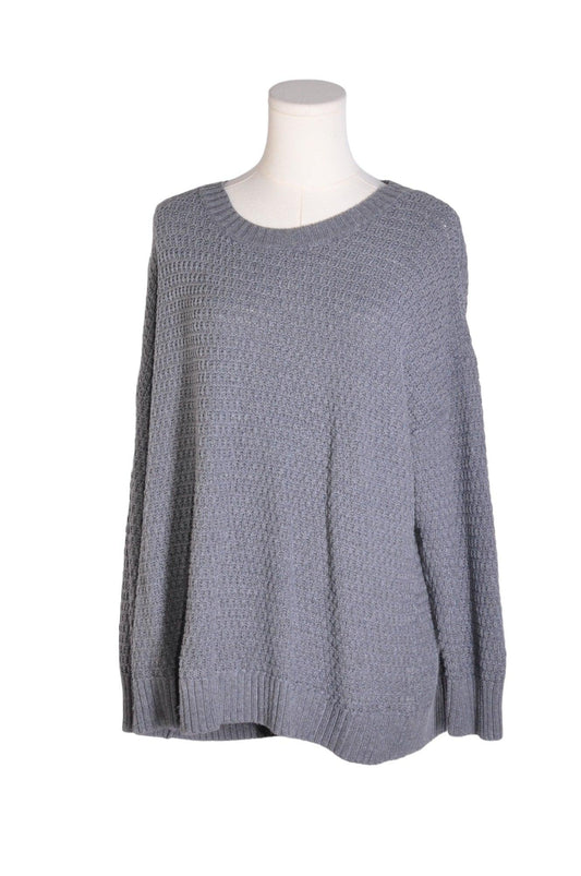 UNBRANDED Women Knit Tops Regular fit in Gray - XL - Velora