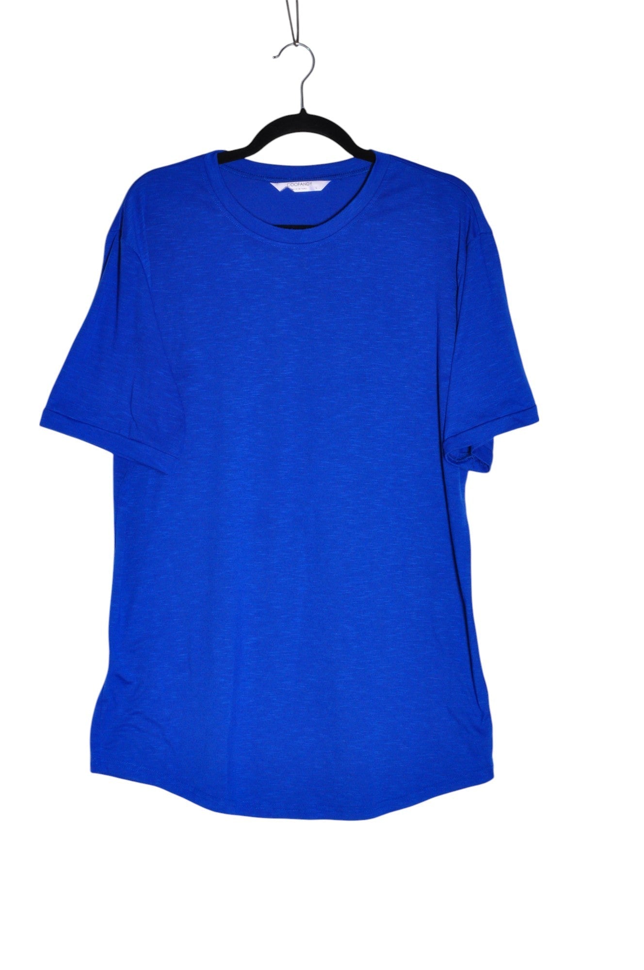 COOFANDY Men T-Shirts Regular fit in Blue - L - Velora