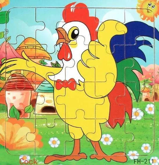 Wooden jigsaw puzzle toy - Velora