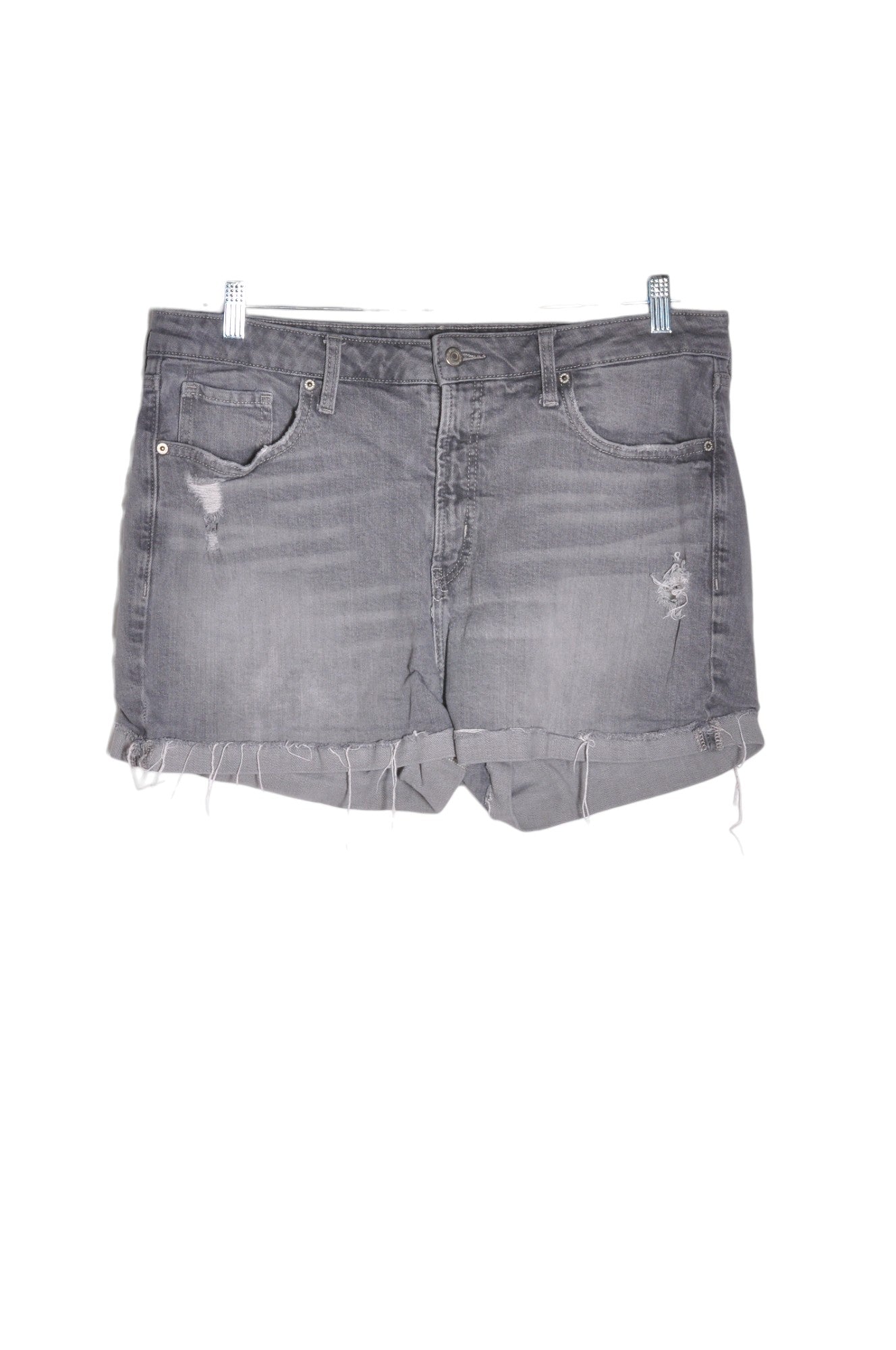OLD NAVY Women Denim Shorts Regular fit in Gray - 16 - Velora