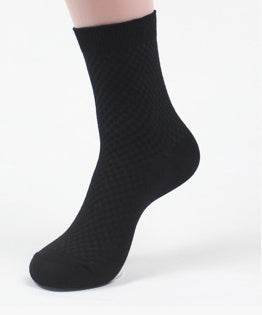 Socks men's new bamboo fiber men's business socks